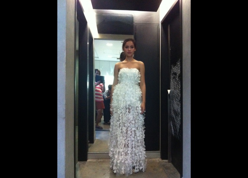 ชุดแต่งงานดารา