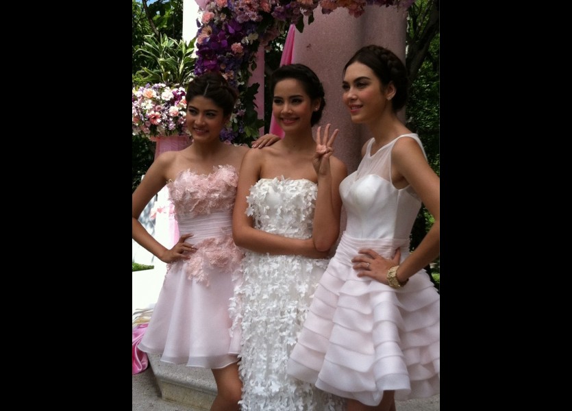 ชุดแต่งงานดารา