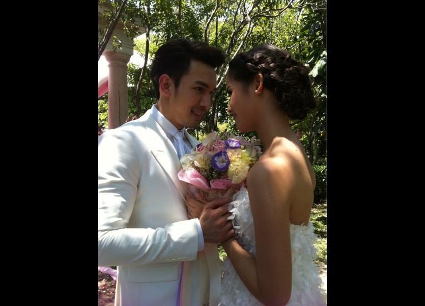 ชุดแต่งงานดารา