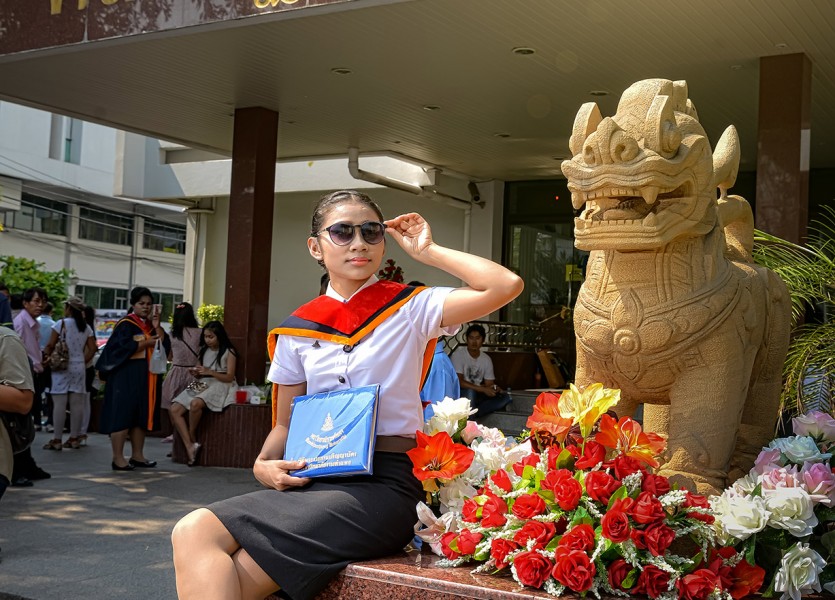 ช่างภาพรับปริญญา ม.ราม