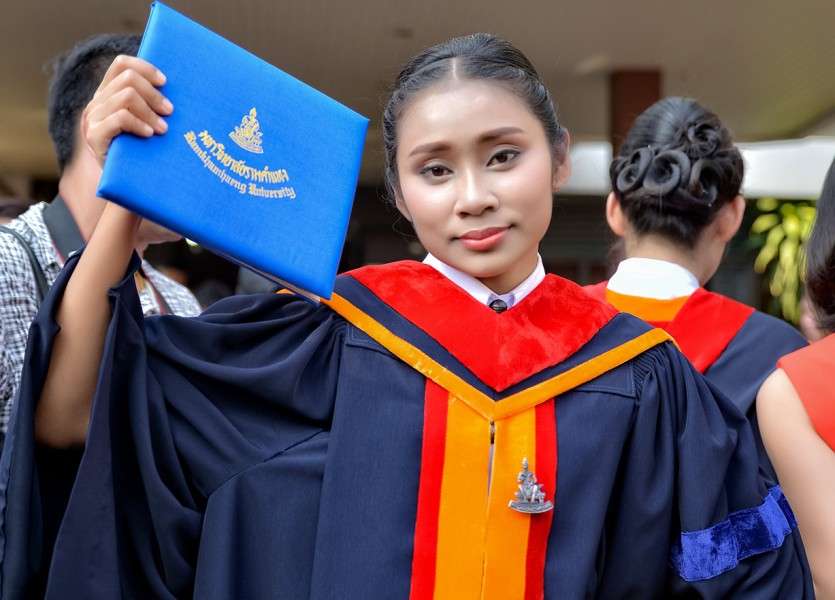 ถ่ายภาพรับปริญญา ราม