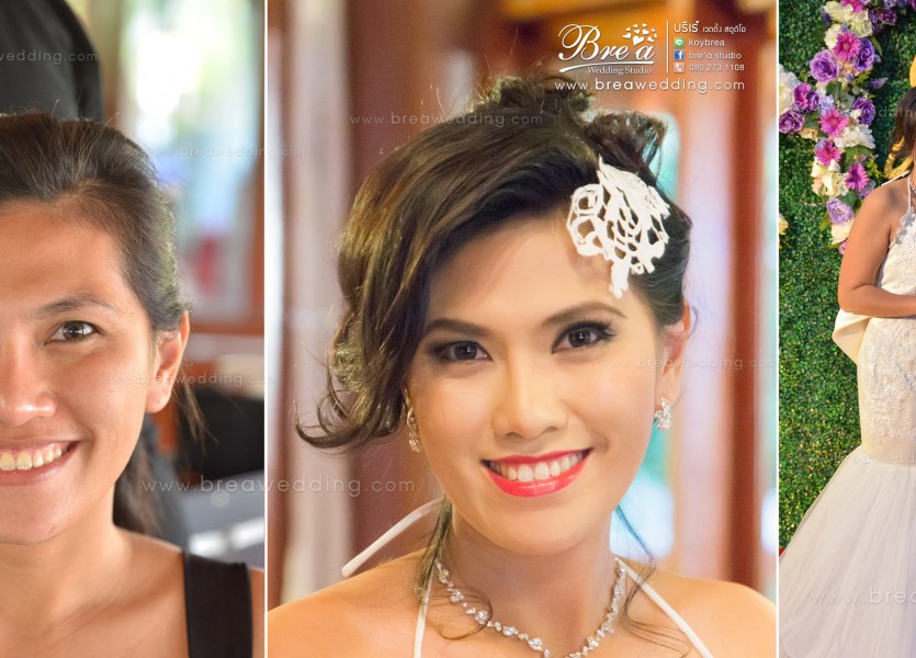 แต่งหน้าเจ้าสาว บางบัวทอง