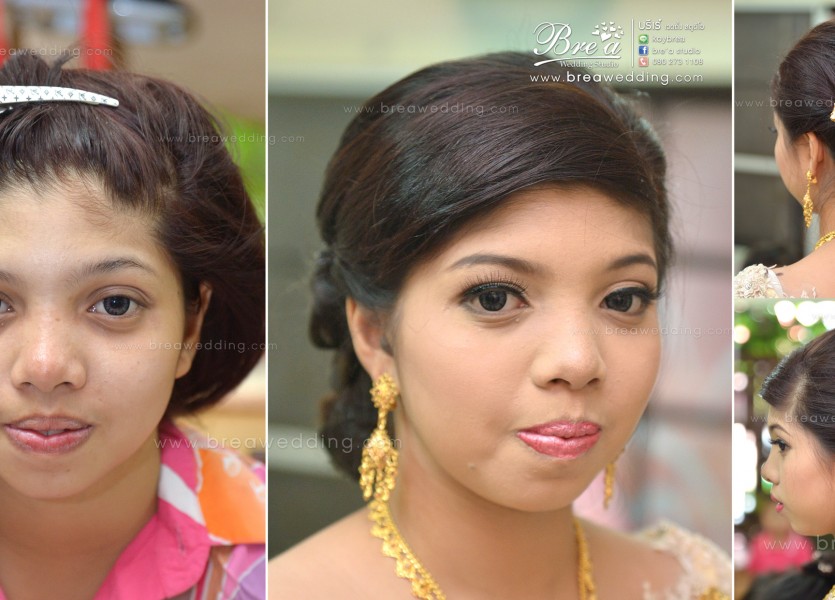 แต่งหน้าเจ้าสาวชุดไทย นนทบุรี