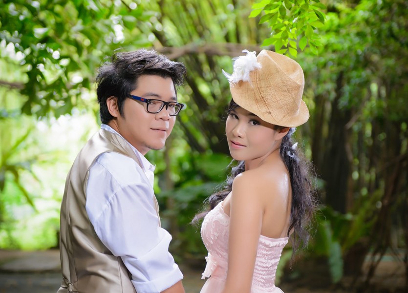 pre wedding little tree garden