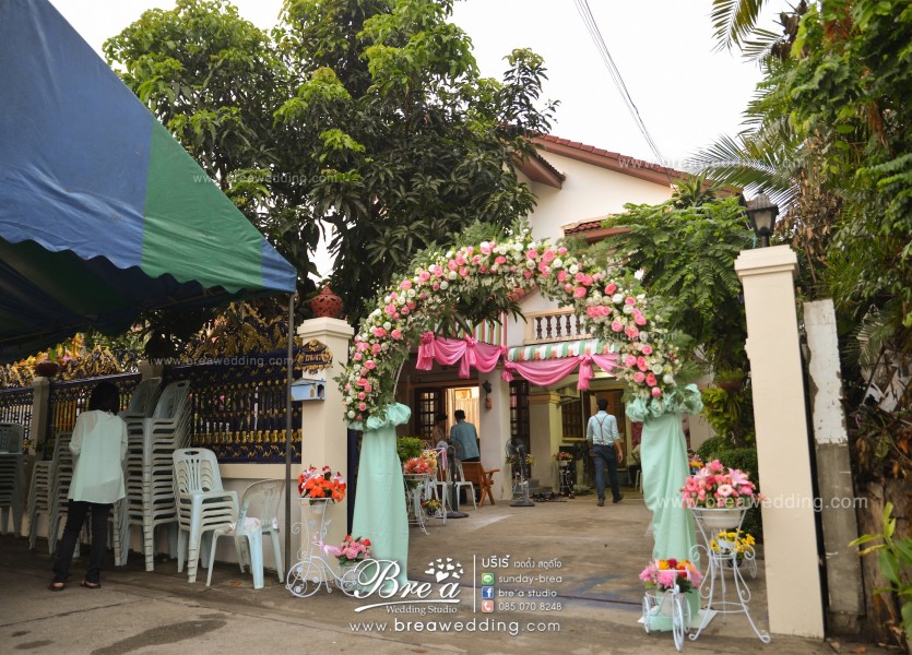 ถ่ายภาพแต่งงาน พิธีเช้า นนทบุรี