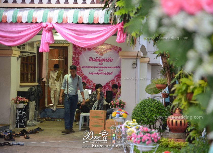 ถ่ายภาพแต่งงาน พิธีเช้า นนทบุรี