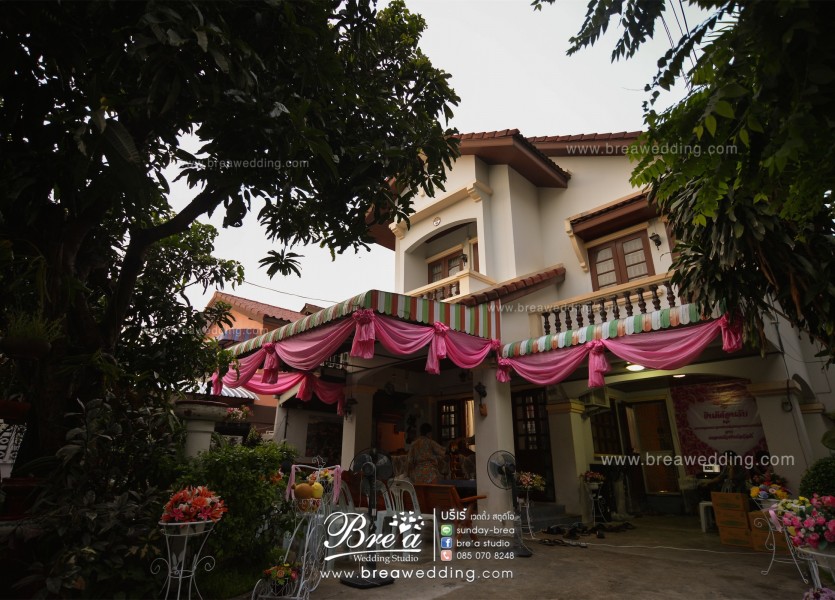 ถ่ายภาพแต่งงาน พิธีเช้า นนทบุรี