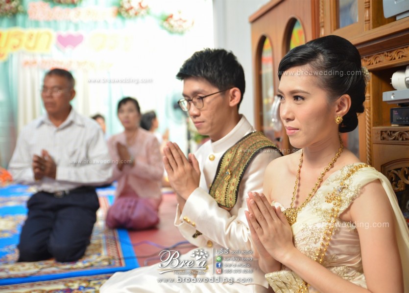 ถ่ายภาพแต่งงาน พิธีเช้า