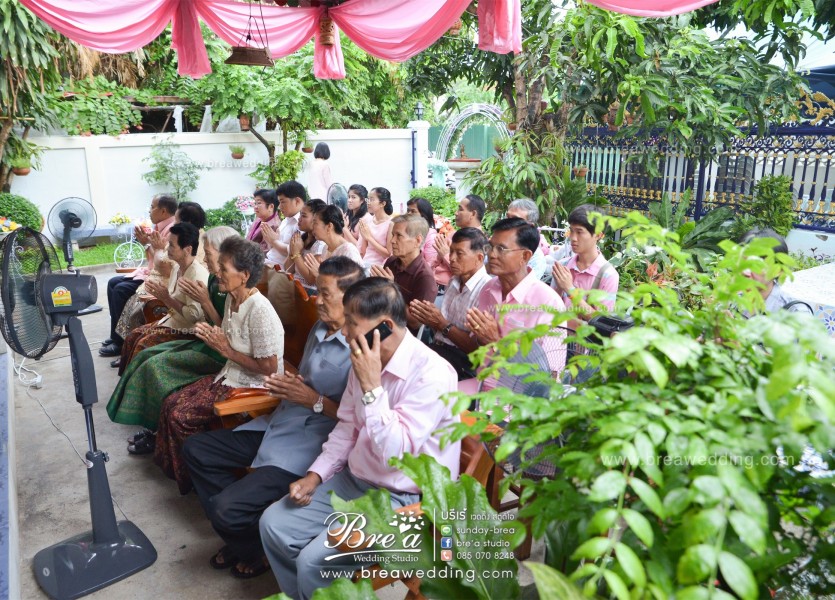 ถ่ายภาพแต่งงาน พิธีเช้า นนทบุรี