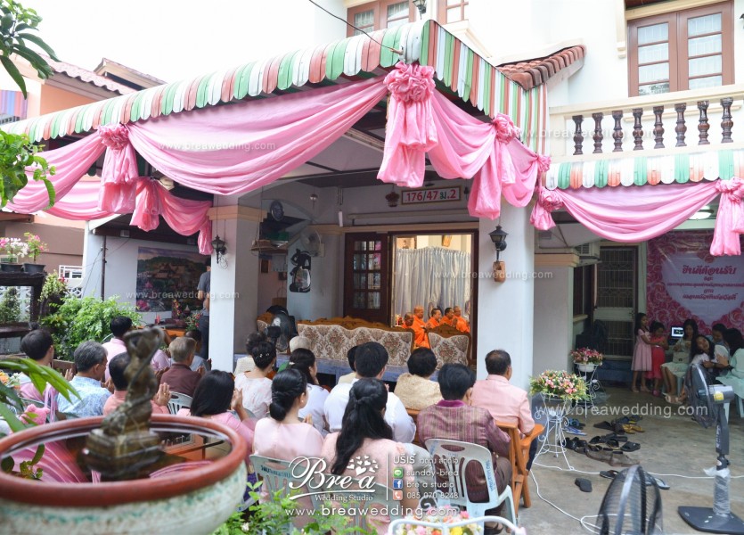 ถ่ายภาพแต่งงาน พิธีเช้า นนทบุรี