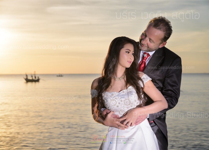 ถ่ายรูปแต่งงานทะเล