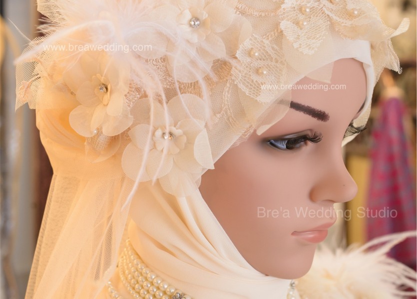 ผ้าคลุม ชุดแต่งงานอิสลาม