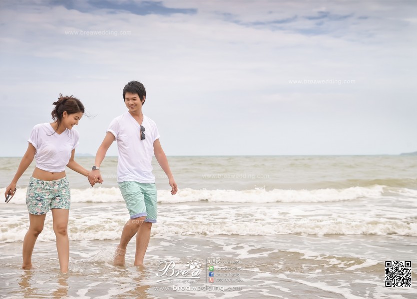 ถ่ายพรีเวดดิ้งทะเล พัทยา ถ่ายรูปแต่งงานทะเล ถ่ายรูปพรีเวดดิ้งทะเล
