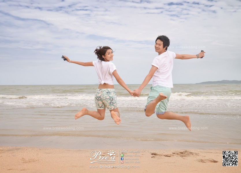ถ่ายพรีเวดดิ้งทะเล พัทยา ถ่ายรูปแต่งงานทะเล ถ่ายรูปพรีเวดดิ้งทะเล