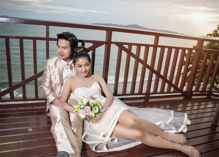 ถ่ายพรีเวดดิ้งทะเล พัทยา ถ่ายรูปแต่งงานทะเล ถ่ายรูปพรีเวดดิ้งทะเล