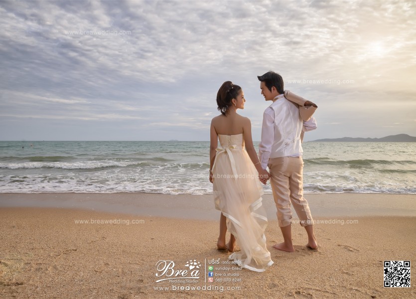 ถ่ายพรีเวดดิ้งทะเล พัทยา ถ่ายรูปแต่งงานทะเล ถ่ายรูปพรีเวดดิ้งทะเล