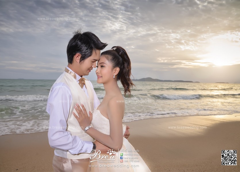 ถ่ายพรีเวดดิ้งทะเล พัทยา ถ่ายรูปแต่งงานทะเล ถ่ายรูปพรีเวดดิ้งทะเล