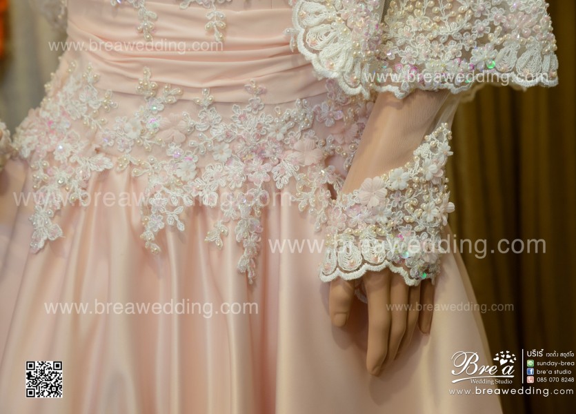 ชุดแต่งงานอิสลาม ช่างตัดชุดแต่งงานอิสลามสวยๆ ร้านชุดแต่งงานอิสลามนนทบุรี