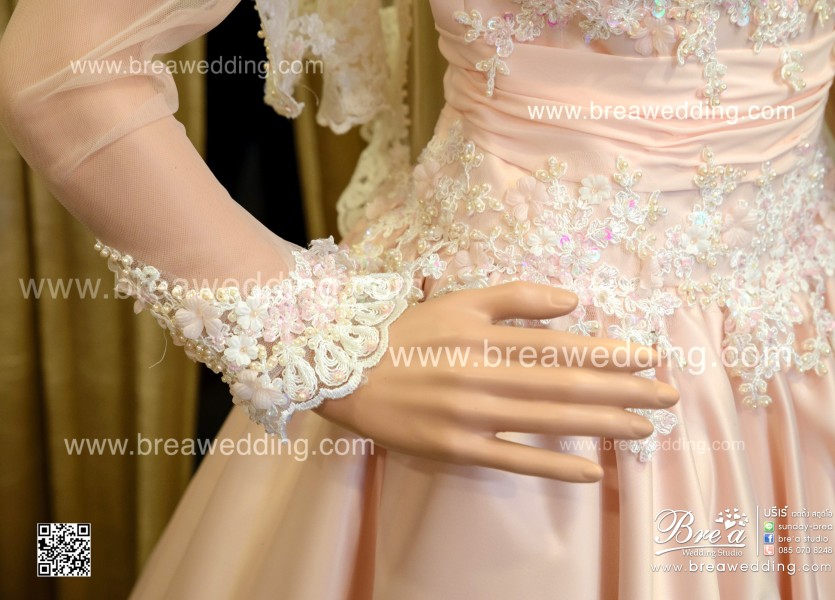 ชุดแต่งงานอิสลาม ช่างตัดชุดแต่งงานอิสลามสวยๆ ร้านชุดแต่งงานอิสลามนนทบุรี