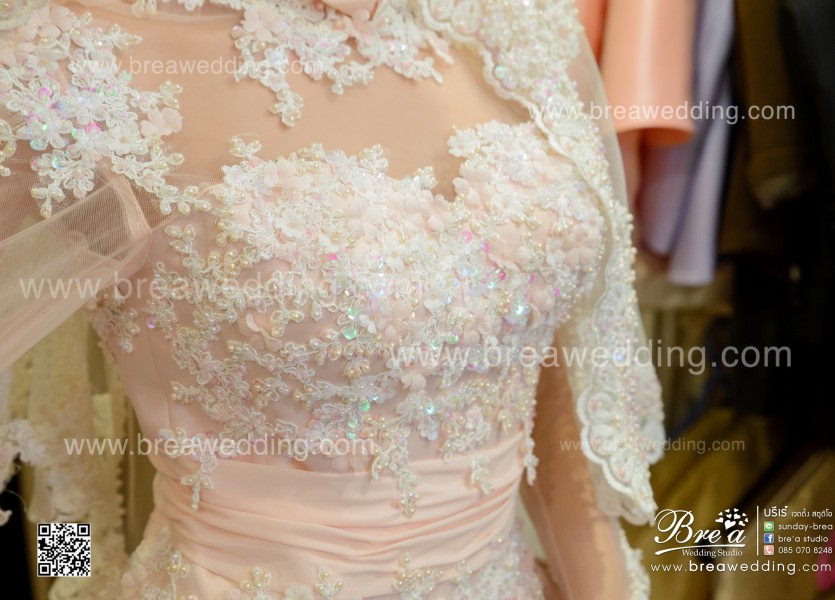 ชุดแต่งงานอิสลาม ช่างตัดชุดแต่งงานอิสลามสวยๆ ร้านชุดแต่งงานอิสลามนนทบุรี