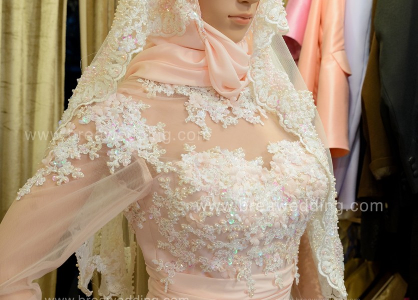 ชุดแต่งงานอิสลาม ช่างตัดชุดแต่งงานอิสลามสวยๆ ร้านชุดแต่งงานอิสลามนนทบุรี