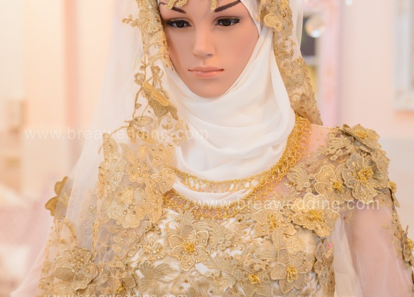 ชุดแต่งงานอิสลาม ชุดแต่งงานอิสลามสวยๆ ชุดแต่งงานอิสลามแบบเจ้าหญิง