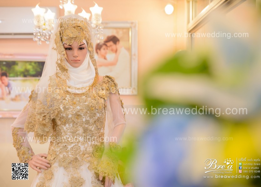 ชุดแต่งงานอิสลาม ชุดแต่งงานอิสลามสวยๆ ชุดแต่งงานอิสลามแบบเจ้าหญิง