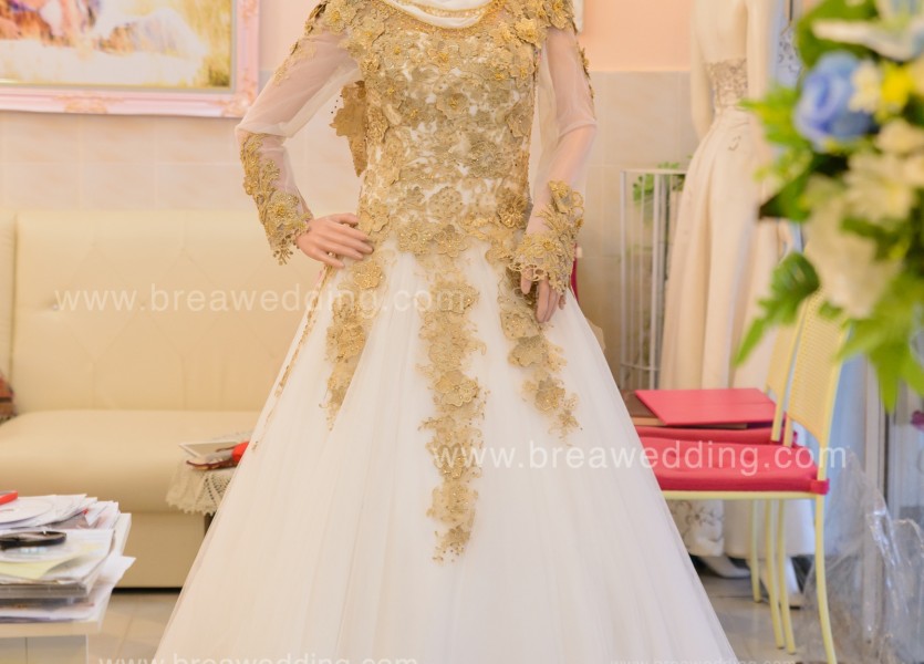 ชุดแต่งงานอิสลาม ชุดแต่งงานอิสลามสวยๆ ชุดแต่งงานอิสลามแบบเจ้าหญิง