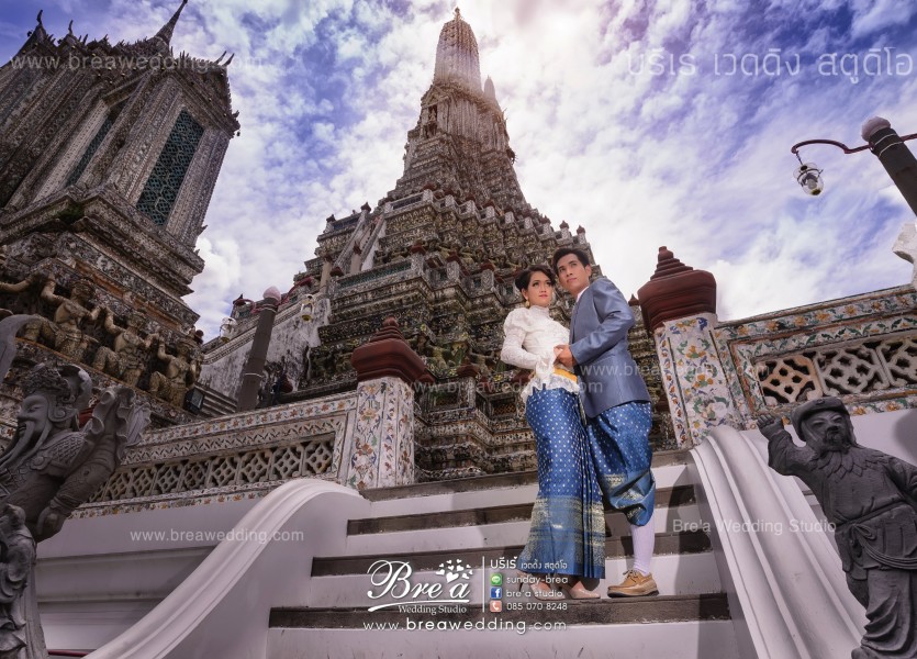 ถ่ายรูปแต่งงาน กรุงเทพ รัตนโกสิน หน้าลานพระรูป