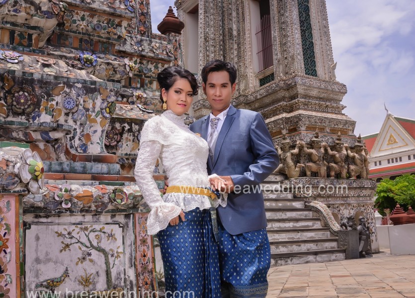 ถ่ายรูปแต่งงาน กรุงเทพ รัตนโกสิน หน้าลานพระรูป บางบัวทอง