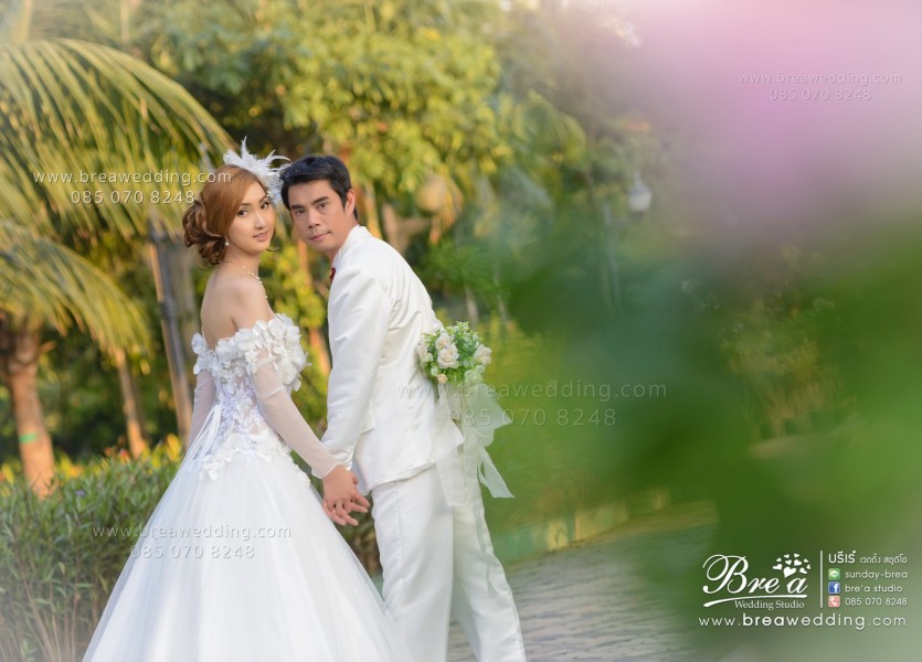 ถ่ายรูปแต่งงาน นนทบุรี สวนสมเด็จพระนางเจ้าสิริกิติ์