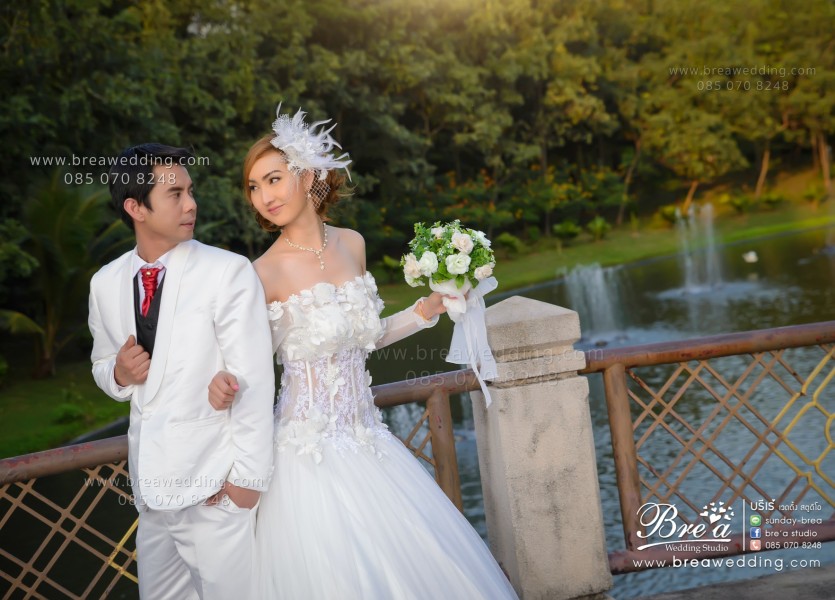 ถ่ายรูปแต่งงาน นนทบุรี สวนสมเด็จพระนางเจ้าสิริกิติ์
