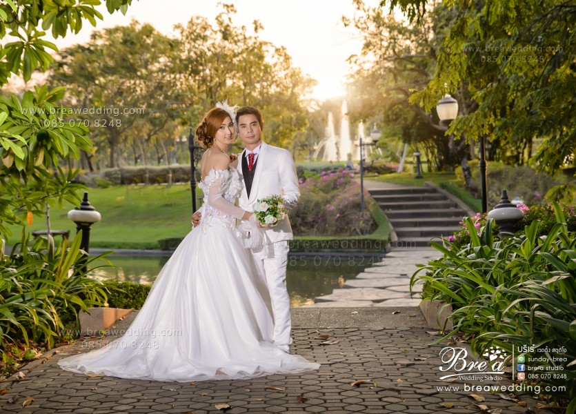ถ่ายรูปแต่งงาน นนทบุรี สวนสมเด็จพระนางเจ้าสิริกิติ์