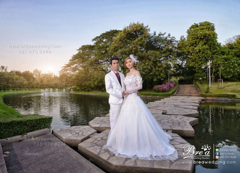 ถ่ายรูปแต่งงาน นนทบุรี สวนสมเด็จพระนางเจ้าสิริกิติ์