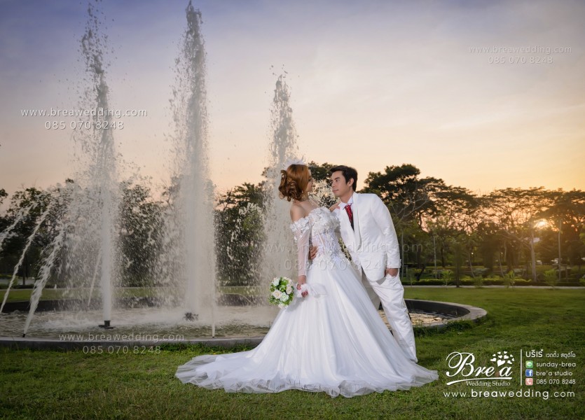 ถ่ายรูปแต่งงาน นนทบุรี สวนสมเด็จพระนางเจ้าสิริกิติ์