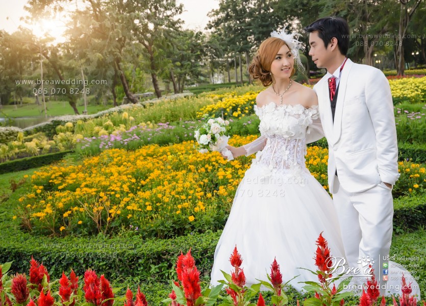 ถ่ายรูปแต่งงาน นนทบุรี สวนสมเด็จพระนางเจ้าสิริกิติ์