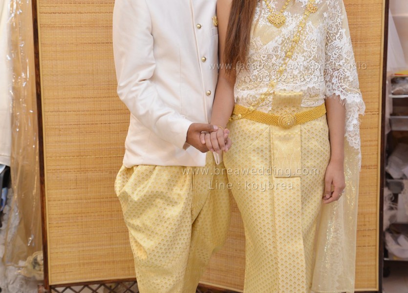 ชุดแต่งงาน ชุดไทยBRE 0766นนทบุรี
