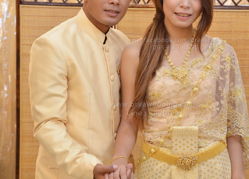 ชุดแต่งงาน ชุดไทยBRE 0769นนทบุรี