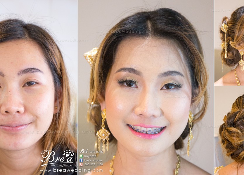 แต่งหน้าเจ้าสาว นนทบุรี บางบัวทอง