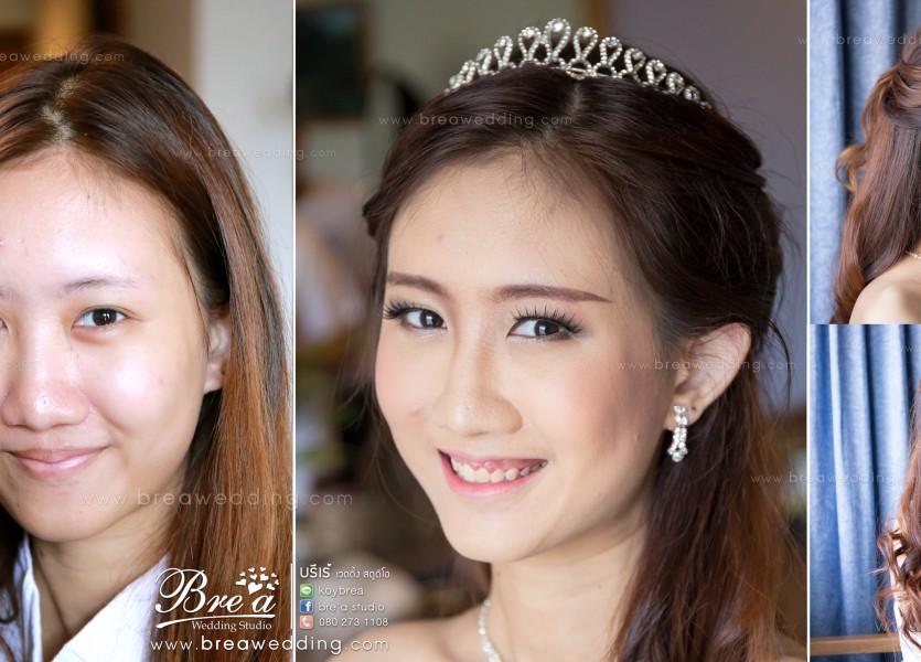 แต่งหน้าเจ้าสาว นนทบุรี บางบัวทอง