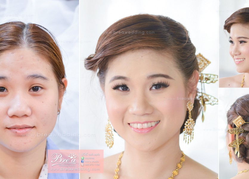 หาช่างแต่งหน้าเจ้าสาวชุดไทย นนทบุรี บางใหญ่