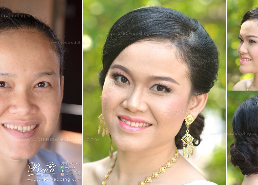หาช่างแต่งหน้าเจ้าสาวชุดไทยสวยๆ นนทบุรี บางใหญ่