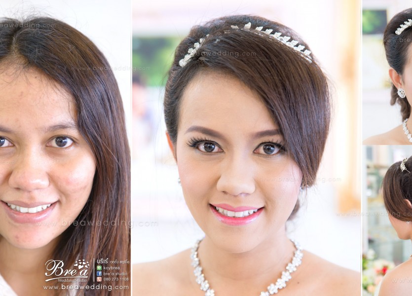 แต่งหน้าเจ้าสาว นนทบุรี บางบัวทอง