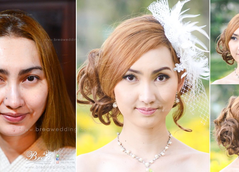 ช่างแต่งหน้าเจ้าสาว นนทบุรี บางใหญ่ บางบัวทอง