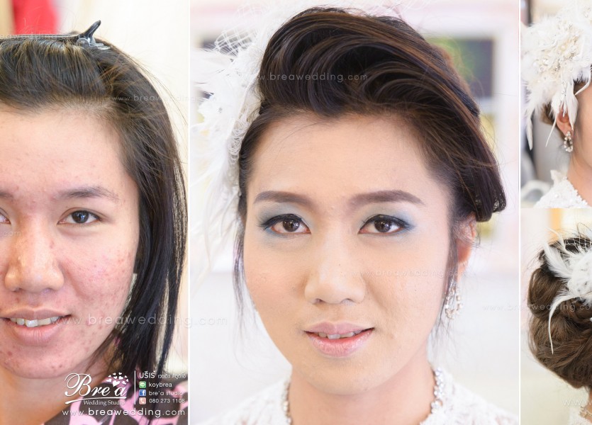 ช่างแต่งหน้าเจ้าสาว นนทบุรี บางใหญ่ บางบัวทอง