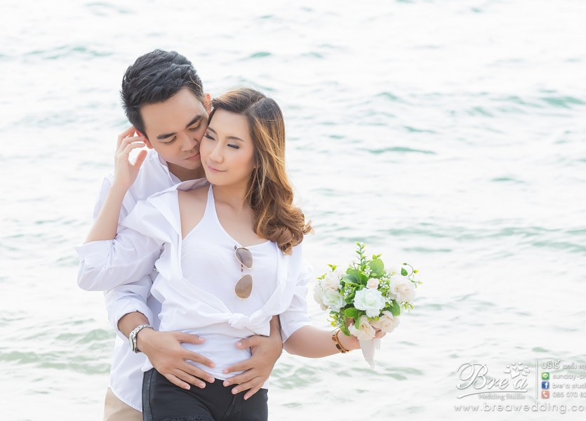 พรีเวดดิ้ง หาช่างภาพงานแต่ง รับถ่ายภาพงานแต่งงาน ถ่ายรูปแต่งงานทะเล