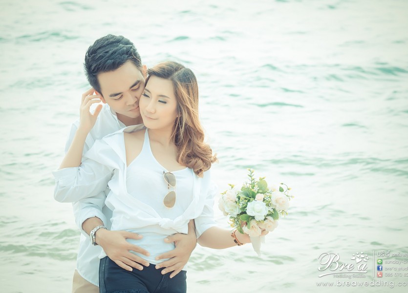 พรีเวดดิ้ง หาช่างภาพงานแต่ง รับถ่ายภาพงานแต่งงาน ถ่ายรูปแต่งงานทะเล