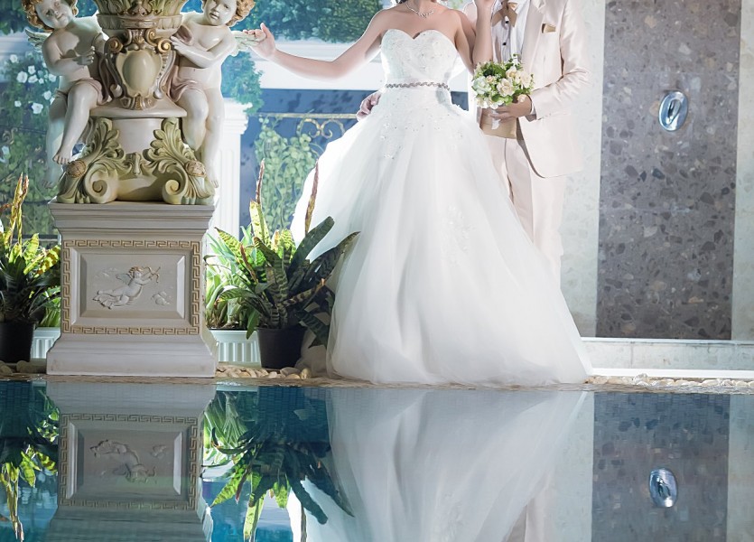 พรีเวดดิ้ง หาช่างภาพงานแต่ง รับถ่ายภาพงานแต่งงาน ถ่ายรูปแต่งงานทะเล