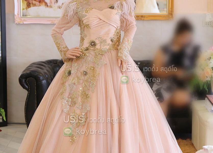 ชุดแต่งงาน ชุดแต่งงานอิสลาม ตัดชุดแต่งงานอิสลาม