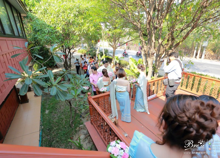 ถ่ายรูปแต่งงานเรือนเจ้าสาว ปากเกล็ด นนทบุรี หาช่างภาพ